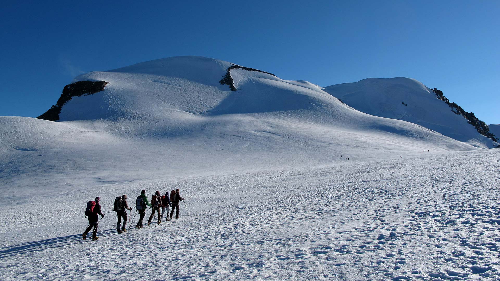Alpinismo sul Monte Rosa Spaghetti Tour