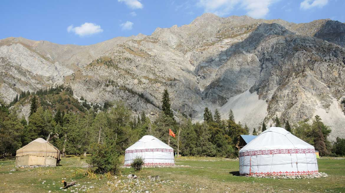 Mappa Trekking Kirghizistan - Kyrgyzstan Trekking