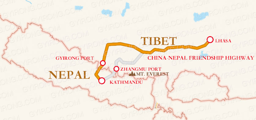 Agosto 2017: riaperto confine tibet nepal