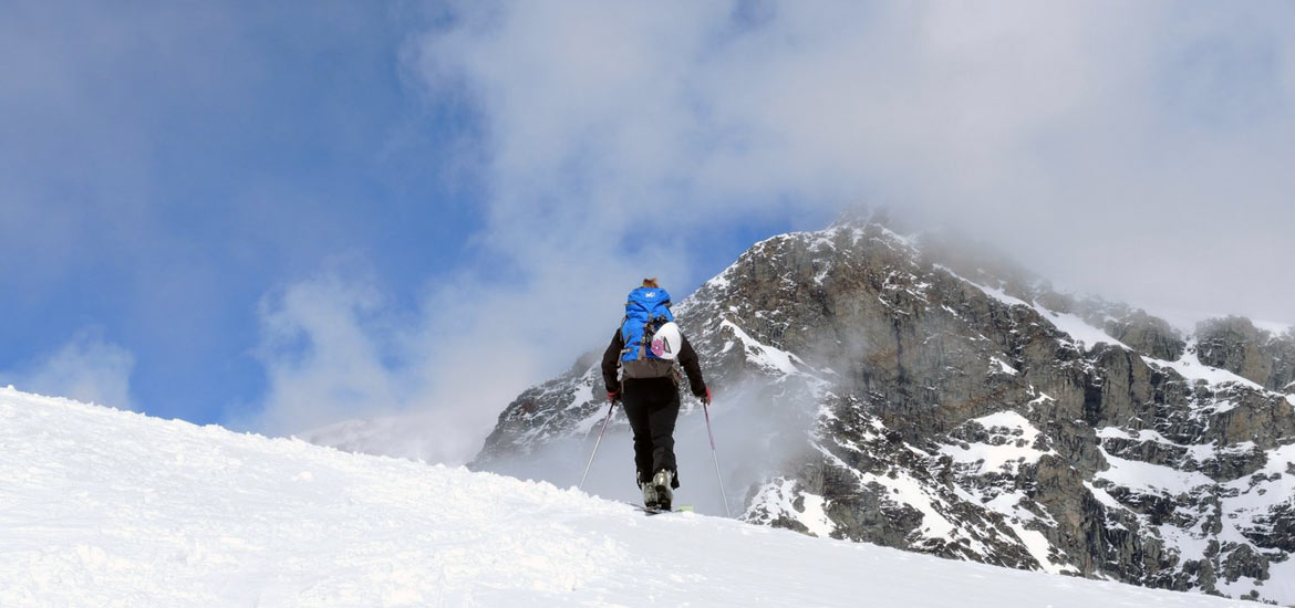 Report corso sci alpinismo e splitboard in Valle d'Aosta - Arp Vieille