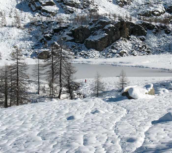 Escursionismo - Laghi ghiacciati del Piemonte
